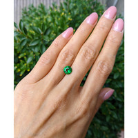 2.10 Ct. Tsavorite Garnet from Madagascar Life Style