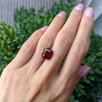 6.73 Ct. Spessartite Garnet from Ceylon (Sri Lanka) Life Style