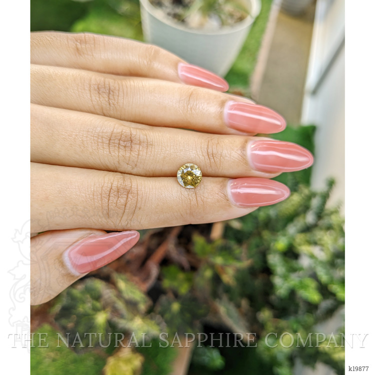 2.11 Ct. Chrysoberyl from Ceylon (Sri Lanka)