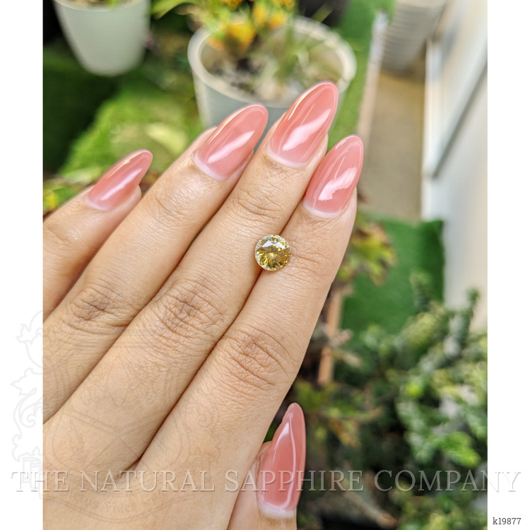 2.11 Ct. Chrysoberyl from Ceylon (Sri Lanka)