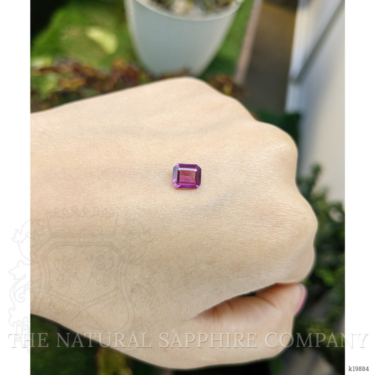1.30 Ct. Rhodolite Garnet from Ceylon (Sri Lanka)