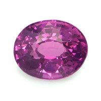 0.99 Ct.Tw. Oval Rhodolite Garnet