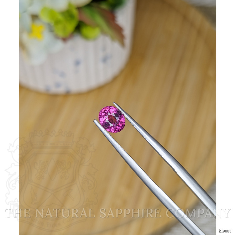 0.99 Ct. Rhodolite Garnet from Ceylon (Sri Lanka)