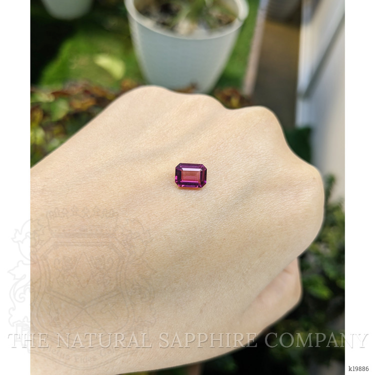 1.53 Ct. Rhodolite Garnet from Ceylon (Sri Lanka)