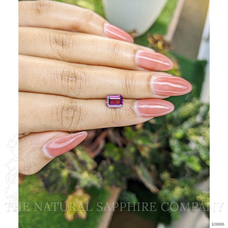1.53 Ct. Rhodolite Garnet from Ceylon (Sri Lanka)