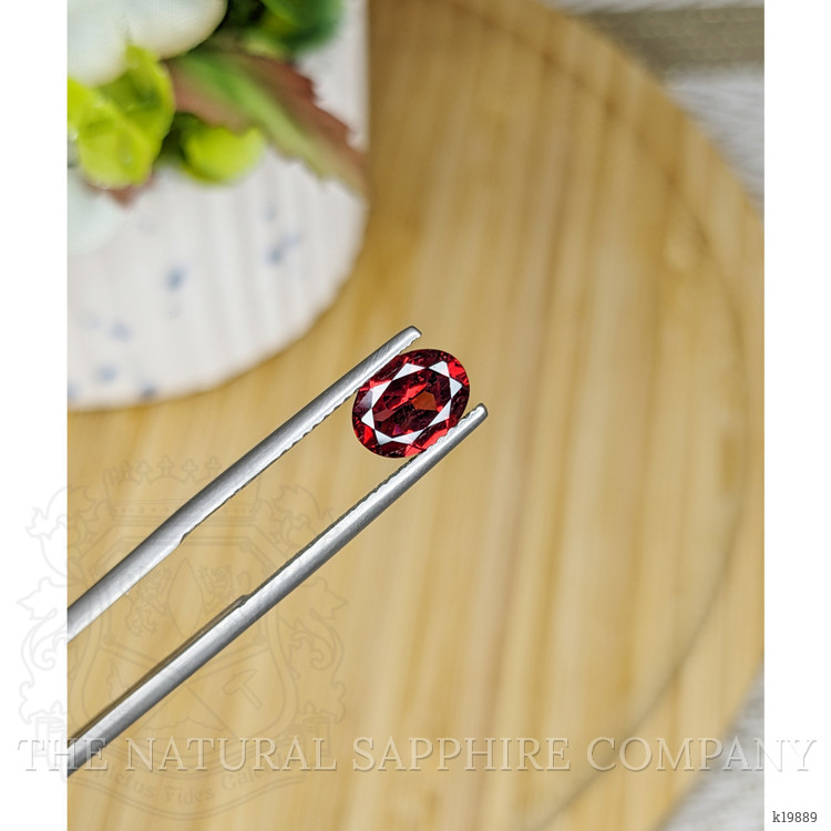 1.36 Ct. Rhodolite Garnet from Ceylon (Sri Lanka)