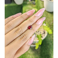 1.36 Ct. Rhodolite Garnet from Ceylon (Sri Lanka) Life Style