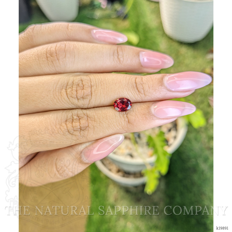 1.40 Ct. Rhodolite Garnet from Ceylon (Sri Lanka)