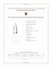13.49 Ct. Morganite from Brazil Scan Report