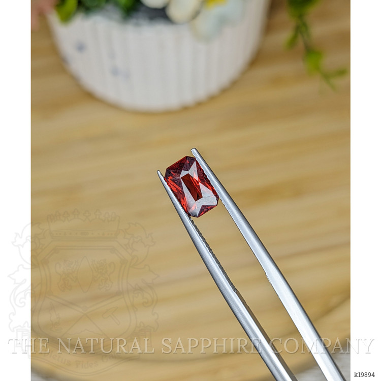 1.39 Ct. Rhodolite Garnet from Ceylon (Sri Lanka)