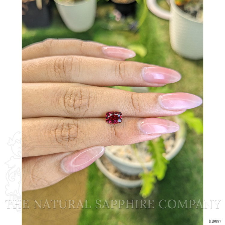 1.61 Ct. Rhodolite Garnet from Ceylon (Sri Lanka)