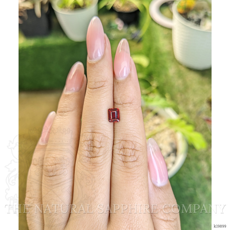 1.28 Ct. Rhodolite Garnet from Ceylon (Sri Lanka)