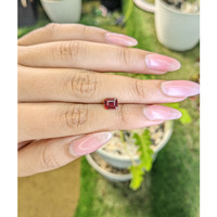 1.28 Ct. Rhodolite Garnet from Ceylon (Sri Lanka) Life Style
