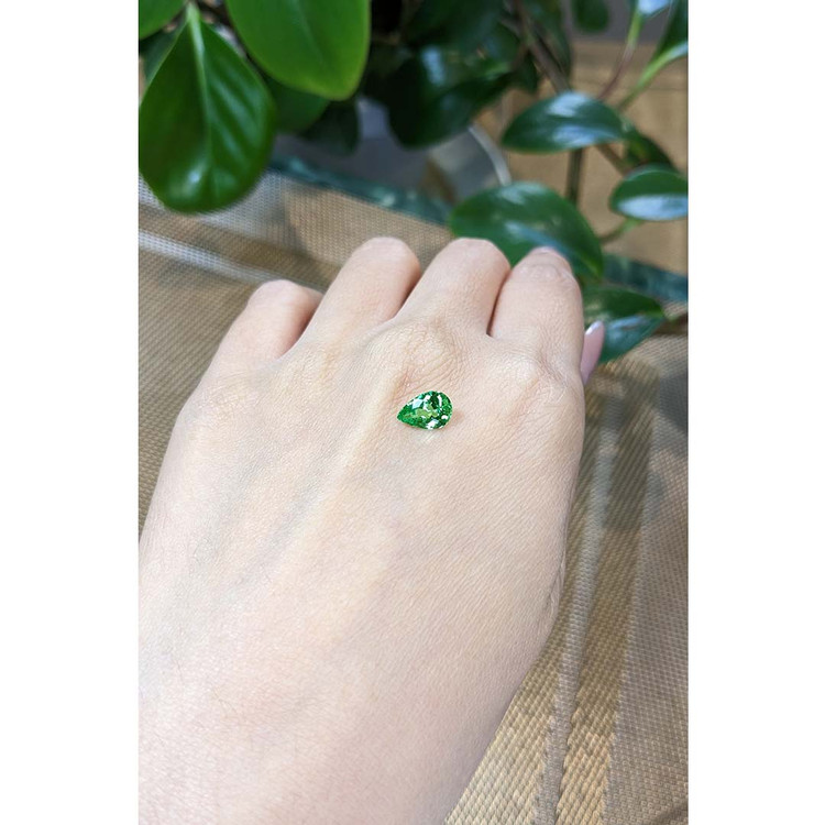 1.33 Ct. Tsavorite Garnet from Tanzania