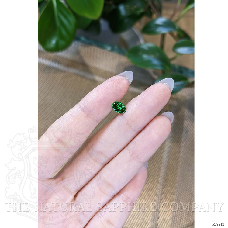 1.10 Ct. Tsavorite Garnet from Tanzania