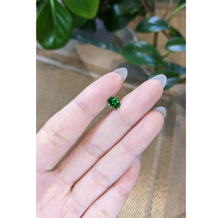 1.10 Ct. Tsavorite Garnet from Tanzania
