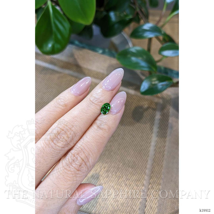 1.10 Ct. Tsavorite Garnet from Tanzania