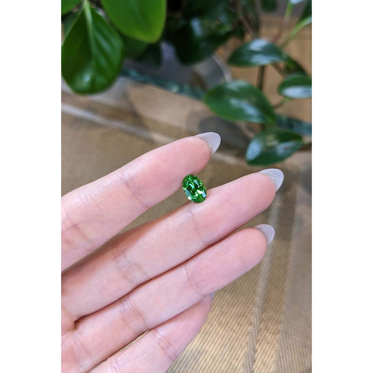 1.68 Ct. Tsavorite Garnet from Tanzania
