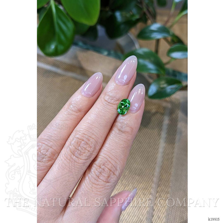 1.68 Ct. Tsavorite Garnet from Tanzania