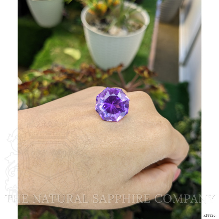 19.75 Ct. Amethyst from Ceylon (Sri Lanka)
