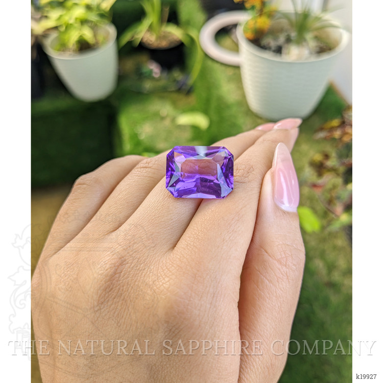 19.59 Ct. Amethyst from Ceylon (Sri Lanka)