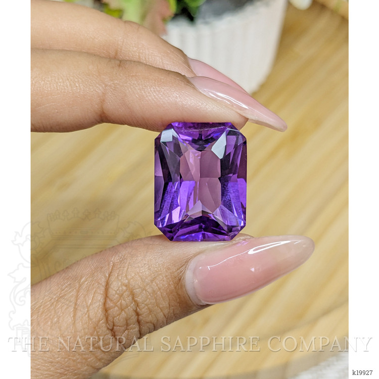 19.59 Ct. Amethyst from Ceylon (Sri Lanka)