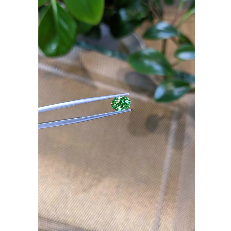 1.25 Ct. Tsavorite Garnet from Tanzania