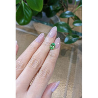 2.44 Ct. Tsavorite Garnet from Tanzania Life Style