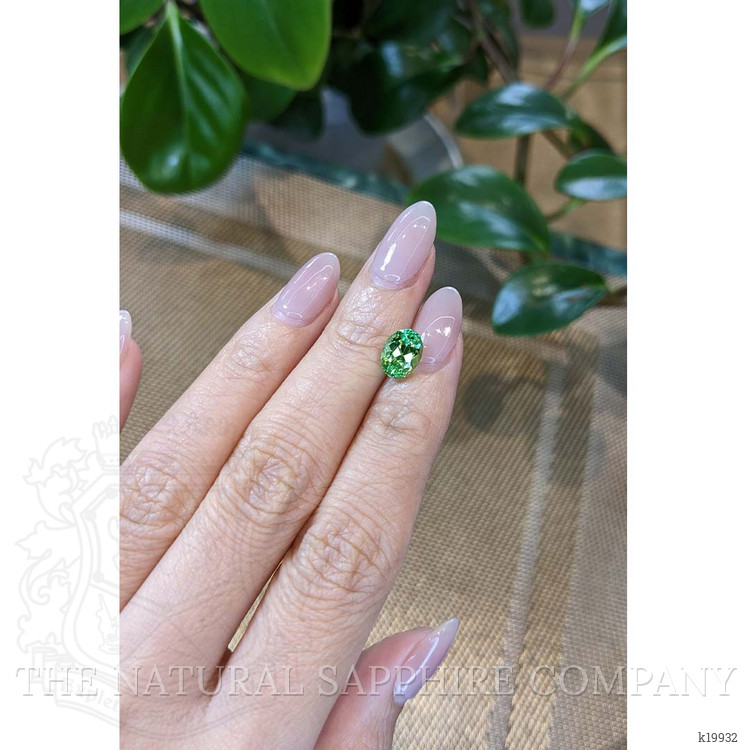 2.44 Ct. Tsavorite Garnet from Tanzania