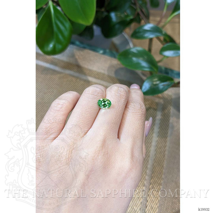 2.44 Ct. Tsavorite Garnet from Tanzania