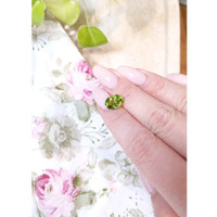 4.08 Ct. Peridot from Burma (Myanmar) Life Style