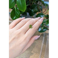 2.15 Ct. Peridot from Burma (Myanmar) Life Style