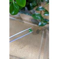 1.28 Ct. Tsavorite Garnet from Tanzania Life Style