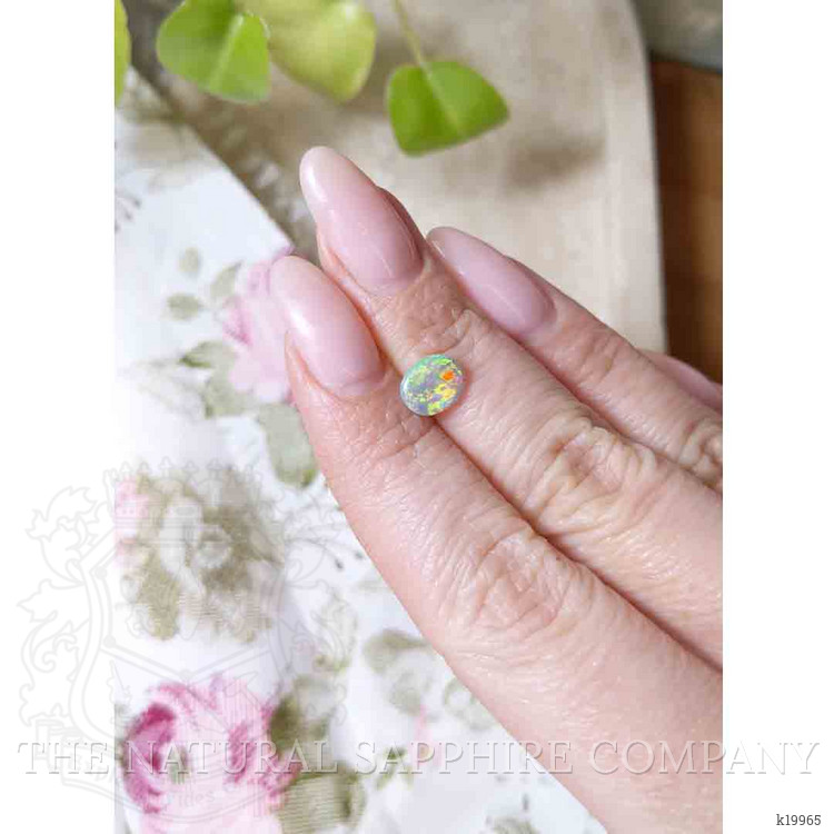 0.67 Ct. Cabochon Crystal/Jelly Opal from Australia