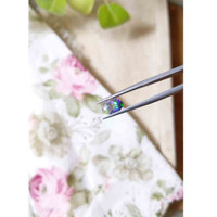 0.73 Ct. Cabochon Black Opal from Australia Life Style