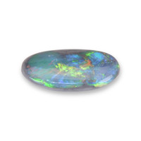 1.79 Ct. Cabochon Semi-Black Opal from Australia Video