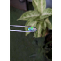 1.79 Ct. Cabochon Semi-Black Opal from Australia Life Style