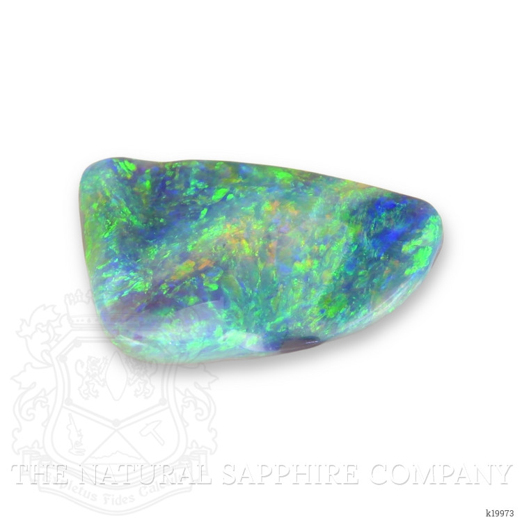5.88 Ct. Cabochon Semi-Black Opal from Australia