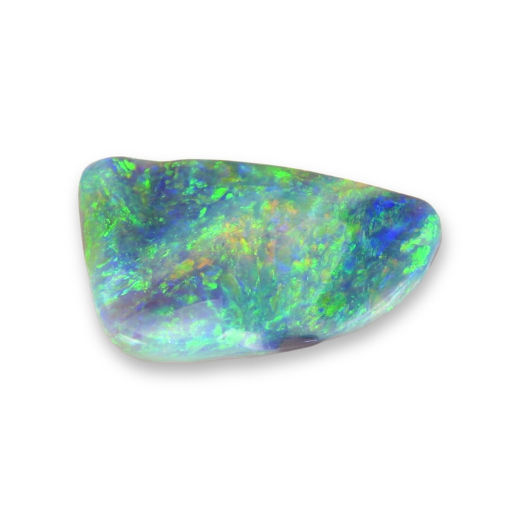 5.88 Ct. Cabochon Semi-Black Opal from Australia