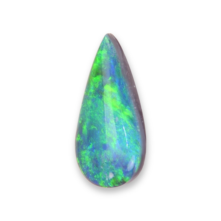 1.05 Ct. Cabochon Black Opal from Australia