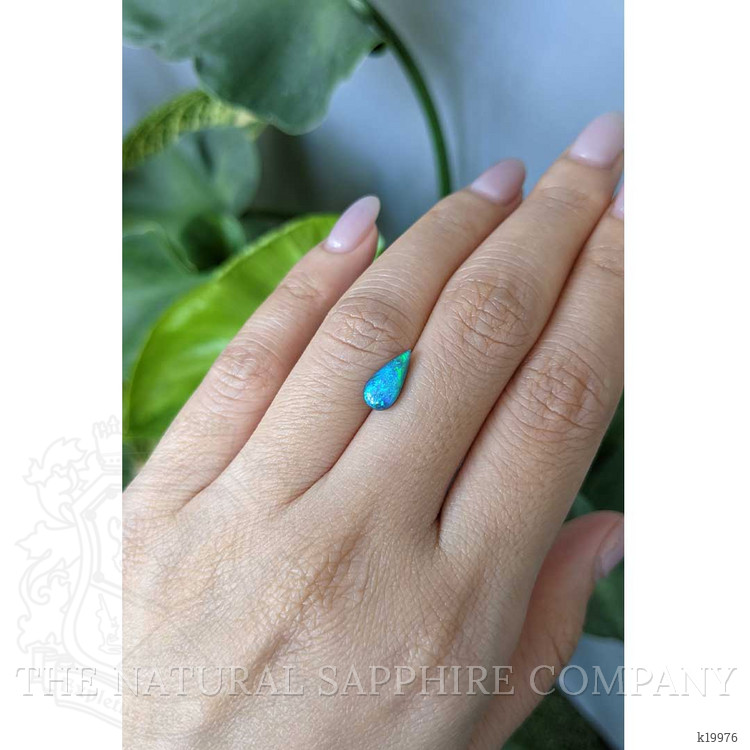 1.05 Ct. Cabochon Black Opal from Australia