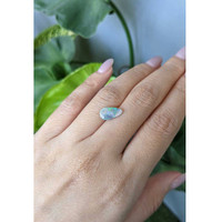 1.11 Ct. Cabochon Semi-Black Opal from Australia Life Style