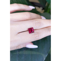2.91 Ct. Rubellite Tourmaline from Mozambique Life Style