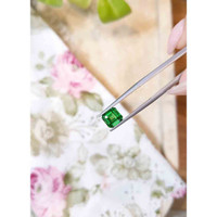 1.59 Ct. Tsavorite Garnet from Tanzania Life Style