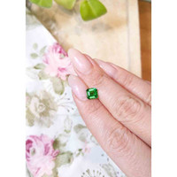 1.59 Ct. Tsavorite Garnet from Tanzania Life Style