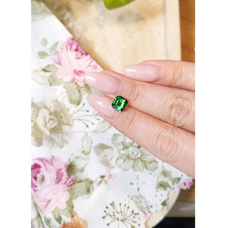 2.02 Ct. Tsavorite Garnet from Tanzania