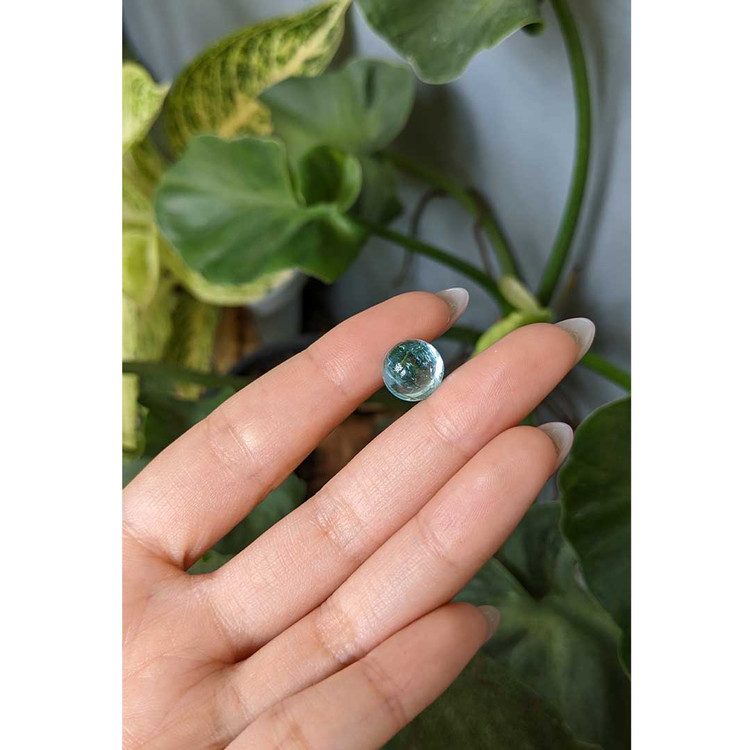 7.11 Ct. Cabochon Aquamarine from Madagascar