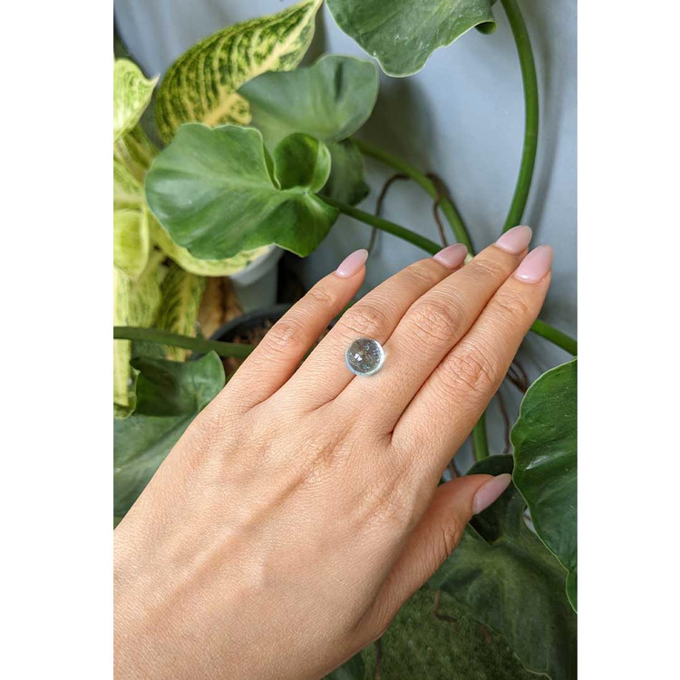 7.11 Ct. Cabochon Aquamarine from Madagascar