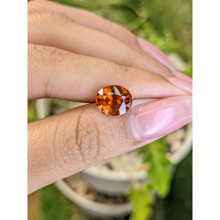 3.51 Ct. Hessonite Garnet from Madagascar