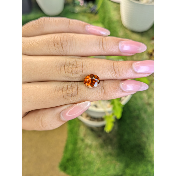 3.51 Ct. Hessonite Garnet from Madagascar